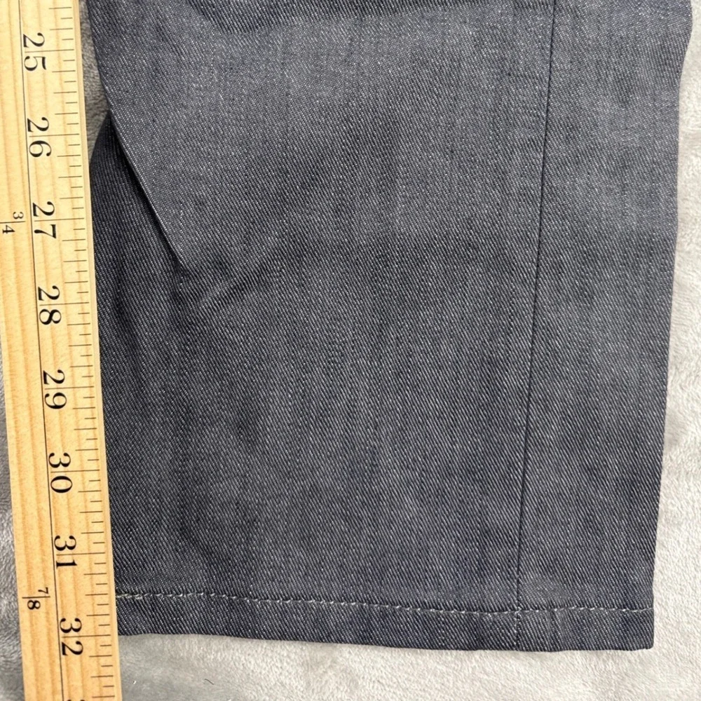 Levis 514 Slim Straight Jeans Mens 31x32 Rigid Grey Denim Pants 08514-XXXX